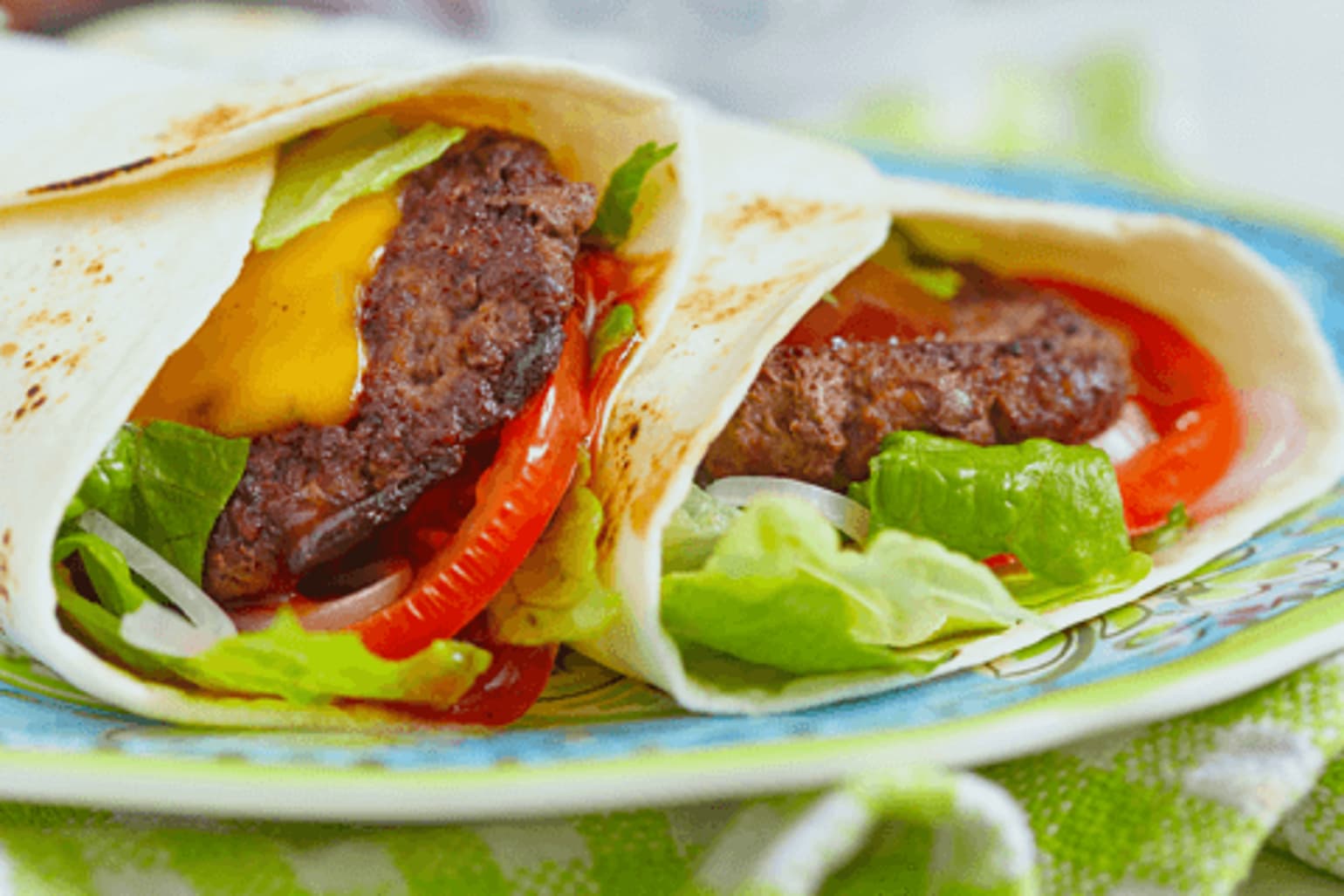 Burgers de Fajitas au poulet et au citron vert